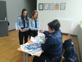 Uczniowie z klasy policyjnej i psychopedagogicznej na debacie o bezpieczeństwie