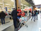 Kwesta bożonarodzeniowa ZSTiO nr 4 w Łomży