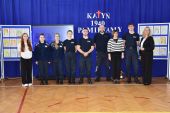 Uroczystości katyńskie w Szkole Podstawowej w Konarzycach