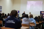 Spotkanie z przedstawicielami Oddziału Prewencji Policji w Białymstoku