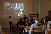 Spotkanie z przedstawicielami Oddziału Prewencji Policji w Białymstoku