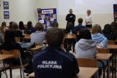 Spotkanie z przedstawicielami Oddziału Prewencji Policji w Białymstoku