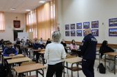 Spotkanie z przedstawicielami Oddziału Prewencji Policji w Białymstoku