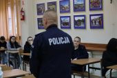 Spotkanie z przedstawicielami Oddziału Prewencji Policji w Białymstoku