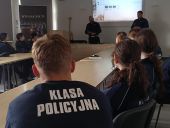 Wizyta w Komendzie Miejskiej Policji w Łomży