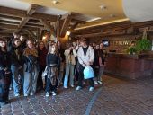 Klasa 3 TŻ i 3 AH w Hotelu Żubrówka