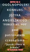 Konkursu Języka Angielskiego 'Forget-me-not'