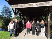 Uczniowie 3 TŻ i 3 AH w Muzeum Przyrodniczym w Białowieży